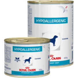 Royal Canin Hypoallergenic (БАНКА)-Ветеринарная диета для собак при пищевой аллергии или непереносимости